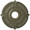 Ekena Millwork Attica Ceiling Medallion (Fits Canopies up to 5"), Hand-Painted Spartan Stone, 18"OD x 4"ID x 5/8"P CM18ATSSF - alternate 1
